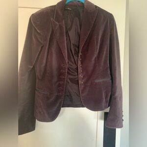 Vintage Tahari Velvet Blazer